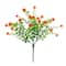 13" UV Resistant Artificial Flowering Mini Rose Bushes, 12ct.
